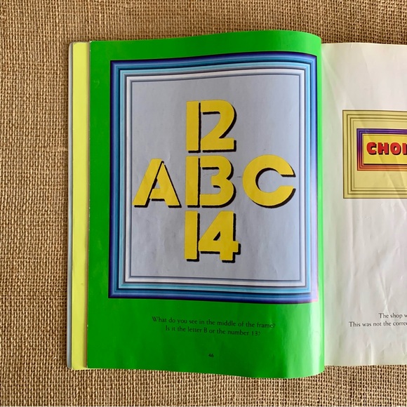 Book of Optical Illusions by GREAT MINDWARE “Brainy Toys for Kids of All Ages” - Picture 9 of 12